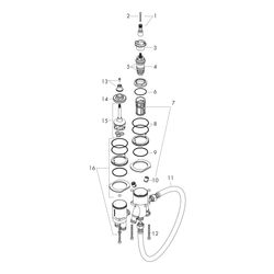 Hansgrohe AXOR Grundkörper für 2-Loch Wannenrandarmatur, Thermostat, DN 15, G 1/2"... HANSGROHE-15486180 4059625077658 (Abb. 1)