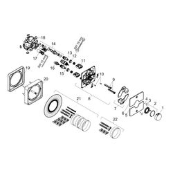 Hansgrohe ShowerSelect Comfort Q Thermostat Unterputz, 26l/min, für 2 Verb., integr... HANSGROHE-15586700 4059625466599 (Abb. 1)