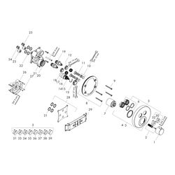 hansgrohe Shower Select S Thermostat Unterputz Schwarz/Chrom gebürstet für 2 Verbra... HANSGROHE-15743340 4059625244548 (Abb. 1)