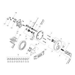 hansgrohe Shower Select S Mischer Unterputz Chrom für 1 Verbraucher... HANSGROHE-15747000 4011097746388 (Abb. 1)