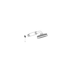 Hansgrohe AXOR Montreux Handbrause 100mm, 16l/min, 1jet, Chrom... HANSGROHE-16320000 4011097518527 (Abb. 1)
