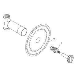 Hansgrohe AXOR Grundkörper 52l/min für Absperrventil 120x120mm, Unterputz Spindel, ... HANSGROHE-16973180 4059625032381 (Abb. 1)