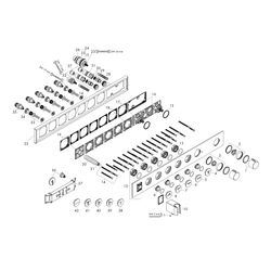 Hansgrohe AXOR ShowerSolutions Thermostatmodul Select 670x90mm, Unterputz für 5 Ver... HANSGROHE-18358300 4059625168998 (Abb. 1)