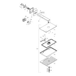 hansgrohe Rainmaker Select Kopfbrause 460mm 2jet 18l/min mit Brausearm 450mm, Schwa... HANSGROHE-24005600 4011097983103 (Abb. 1)