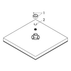 hansgrohe Pulsify E Kopfbrause 260mm 1jet 11,7l/min, Mattschwarz... HANSGROHE-24330670 4059625411087 (Abb. 1)