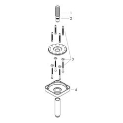 Hansgrohe AXOR ShowerSolutions Deckenanschluss 100mm softsquare, DN 15, G 1/2", Pol... HANSGROHE-26965990 4059625402870 (Abb. 1)