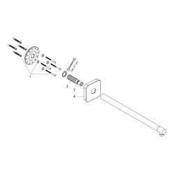 Hansgrohe AXOR ShowerSolutions Brausearm 390mm softsquare, G 1/2", Mattschwarz... HANSGROHE-26967670 4059625399095 (Abb. 1)