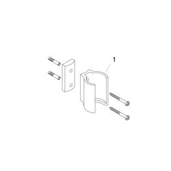 Hansgrohe AXOR Starck Brausehalter, konisch, Metall, Brushed Nickel... HANSGROHE-27515820 4011097536354 (Abb. 1)