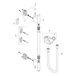 Hansgrohe AXOR Uno Brausestange 90cm, Brauseschlauch 160cm, Chrom... HANSGROHE-27989000 4011097398792 (Abb. 1)
