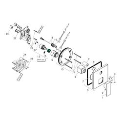 hansgrohe Metropol Einhebel-Wannenmischer Unterputz 29l/min Bronze gebürstet mit He... HANSGROHE-32545140 4059625231791 (Abb. 1)