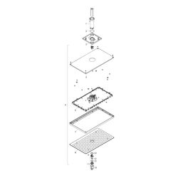 Hansgrohe AXOR ShowerSolutions Kopfbrause, 21l/min, 460x300mm, 1jet, Deckenanschlus... HANSGROHE-35277000 4059625003640 (Abb. 1)