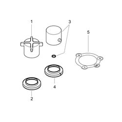 Hansgrohe 2-Loch Thermostat AXOR Citterio E Wannenrandmontage, DN 15, Chrom... HANSGROHE-36412000 4011097751405 (Abb. 1)
