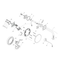 Hansgrohe AXOR Uno Elektronik-Waschtischmischer Unterputz, 5l/min, Auslauf 165mm, E... HANSGROHE-38119800 4011097909844 (Abb. 1)