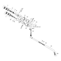 Hansgrohe AXOR Uno Einhebel-Küchenmischer Unterputz für Wandmontage, 330-500mm, 9l/... HANSGROHE-38815800 4011097688718 (Abb. 1)
