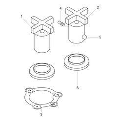 Hansgrohe AXOR Wannenrandarmatur Citterio 2-Loch, Thermostat, Kreuzgriffen, Chrom... HANSGROHE-39480000 4011097488844 (Abb. 1)