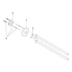 hansgrohe Handtuchhalter Logis zweiarmig chrom... HANSGROHE-40512000 4011097584584 (Abb. 1)