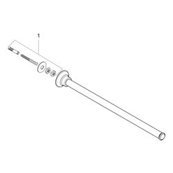 Hansgrohe AXOR Montreux Handtuchhalter einarmig, 433mm, Brushed Nickel... HANSGROHE-42020820 4011097516165 (Abb. 1)