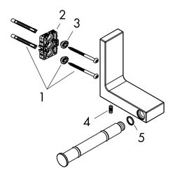 Hansgrohe AXOR Universal Rectangular Toilettenpapierhalter, 110x162mm, Metall, Chro... HANSGROHE-42656000 4059625424285 (Abb. 1)