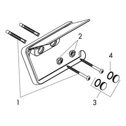 Hansgrohe AXOR Universal Softsquare Toilettenpapierhalter, Deckel, Polished Black C... HANSGROHE-42836330 4011097829432 (Abb. 1)
