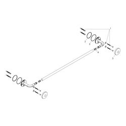Hansgrohe AXOR Universal Circular Badetuchhalter 855mm, 800mm Bohrabstand, Metall, ... HANSGROHE-42880250 4059625387665 (Abb. 1)
