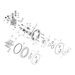 Hansgrohe AXOR Uno Einhebel-Wannenmischer Unterputz, 25l/min, Zerogriff, integriert... HANSGROHE-45407820 4011097983400 (Abb. 1)