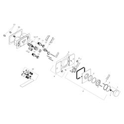 Hansgrohe AXOR One Thermostatmodul Unterputz, 30l/min, für 2 Verbraucher, Mattschwa... HANSGROHE-45712670 4059625331743 (Abb. 1)
