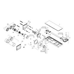 Hansgrohe AXOR MyEdition Einhebel-Waschtischmischer Unterputz, 5l/min, für Wandmont... HANSGROHE-47060000 4059625161326 (Abb. 1)