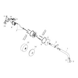 Hansgrohe AXOR One Waschtischmischer Unterputz für Wandmontage Select, Auslauf 220m... HANSGROHE-48112990 4059625369333 (Abb. 1)