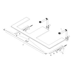 hansgrohe Xelu Q Konsole 1560x550mm Nussbaum Dunkel, 2 Ausschnitten für Aufsatzwasc... HANSGROHE-54126630 4059625458198 (Abb. 1)