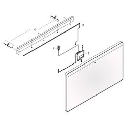 hansgrohe Xarita Lite Q Spiegel Mattweiß, mit horizontaler LED-Beleuchtung 500x700x... HANSGROHE-54969700 4059625535820 (Abb. 1)