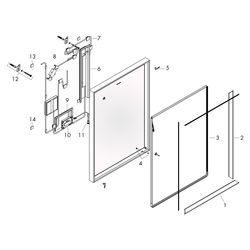 hansgrohe Xarita E Spiegel mit LED-Beleuchtung 360x700x50mm Infrarot Sensor, Mattwe... HANSGROHE-54999700 4059625463499 (Abb. 1)