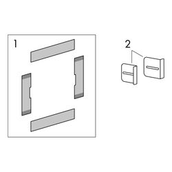 hansgrohe XtraStoris Minimalistic Wandnische rahmenlos 300x150x100mm, Mattweiß... HANSGROHE-56070700 4059625351468 (Abb. 1)