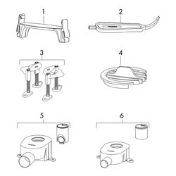 hansgrohe RainDrain Go Komplettset Duschrinne 800mm rückseitig befliesbar, Mattschw... HANSGROHE-56273670 4059625541524 (Abb. 1)