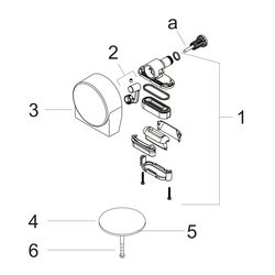 hansgrohe Exafill S Fertigset Wanneneinlauf, Ablauf-, Überlaufgarnitur, Bronze gebü... HANSGROHE-58117140 4059625003732 (Abb. 1)