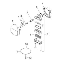 hansgrohe Exafill Fertigset Wanneneinlauf, Ablauf-, Überlaufgarnitur, Chrom... HANSGROHE-58127000 4011097140247 (Abb. 1)