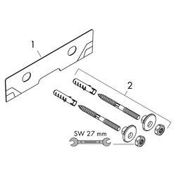 Hansgrohe Xanuia Q Waschtisch 600x480mm, Hahnloch, Überlauf, Weiß... HANSGROHE-60133450 4059625478899 (Abb. 1)