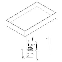 Hansgrohe Xuniva Evo E Aufsatzwaschtisch 650x400x120mm, ohne Hahnloch und Überlauf,... HANSGROHE-63015450 4059625591093 (Abb. 1)