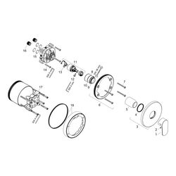 hansgrohe Rebris S Einhebel-Brausemischer Unterputz 31l/min für iBox universal, Mat... HANSGROHE-72667670 4059625401767 (Abb. 1)