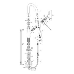 hansgrohe Talis M51, Einhebel-Küchenmischer 160mm 9l/min Chrom, 2jet Ausziehbrause... HANSGROHE-72815000 4011097823607 (Abb. 1)