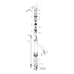 Hansgrohe Tecturis S Einhebel-Waschtischmischer 110mm, 4l/min, EcoSmartPlus ohne Ab... HANSGROHE-73311670 4059625472071 (Abb. 1)
