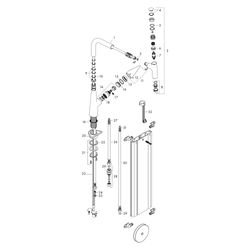 Hansgrohe Talis Select M51, Einhebel-Küchenmischer 300mm 8l/min sBox, Edelstahl Fin... HANSGROHE-73853800 4059625017388 (Abb. 1)