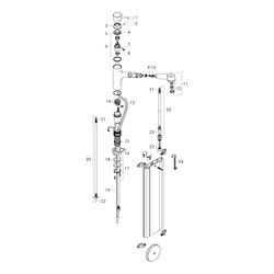 hansgrohe Spültischmischer 170 Talis M52 Ausziehbrause 2jet sBox chrom... HANSGROHE-73860000 4059625017364 (Abb. 1)