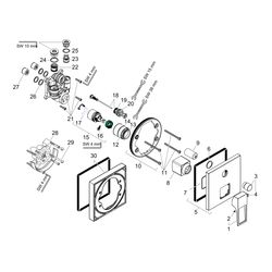 hansgrohe Metropol Einhebel-Wannenmischer Unterputz 25l/min Bügelgriff, Sicherungsk... HANSGROHE-74546000 4011097826004 (Abb. 1)