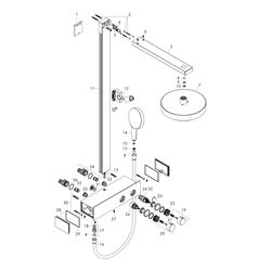 Hansgrohe Zesis M33 Einhebel-Küchenmischer 160mm, 8,2l/min, Metall Ausziehbrause, 2... HANSGROHE-74823000 4059625462898 (Abb. 1)