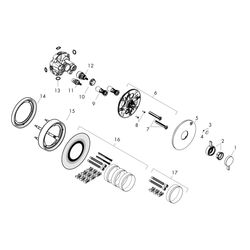 hansgrohe DuoTurn S Mischer Unterputz für 1 Verbraucher, Chrom mit Thermostat... HANSGROHE-75618000 4059625471227 (Abb. 1)