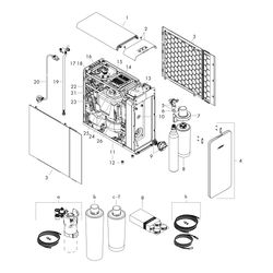 hansgrohe Aqittura M91 SodaBase für Wandmontage mit Auslauf 225mm... HANSGROHE-76835000 4059625403990 (Abb. 1)