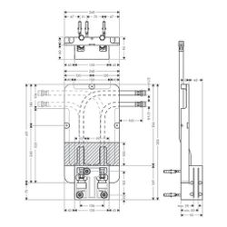 Hansgrohe AXOR ShowerSolutions Grundkörper für Kopfbrause Decke Unterputz, 60-80mm,... HANSGROHE-35363180 4059625184646 (Abb. 1)