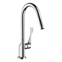Hansgrohe AXOR Citterio Einhebel-Küchenmischer 250mm, 9.2l/min, Ausziehbrause, Poli... HANSGROHE-39835330 4011097842530 (Abb. 1)