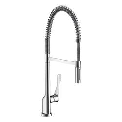 Hansgrohe AXOR Citterio Einhebel-Küchenmischer 230mm, 9l/min, Semi-Pro, Brushed Bra... HANSGROHE-39840950 4011097921877 (Abb. 1)