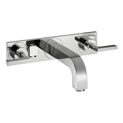 Hansgrohe AXOR Citterio 3-Loch Waschtischarmatur UP für Wandm, Auslauf 226mm, Hebel... HANSGROHE-39148000 4011097400389 (Abb. 1)